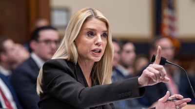 FILE - Attorney General Pam Bondi testifies before a House Judiciary Committee oversight hearing on Capitol Hill in Washington, Feb. 11, 2026, in Washington. (AP Photo/J. Scott Applewhite, File) (AP) FILE - Attorney General Pam Bondi testifies before a House Judiciary Committee oversight hearing on Capitol Hill in Washington, Feb. 11, 2026, in Washington. (AP Photo/J. Scott Applewhite, File) (AP)