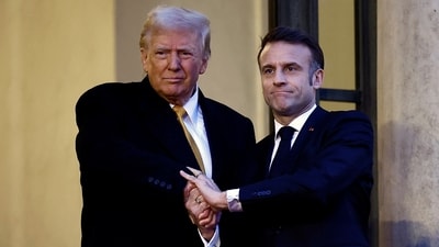 Trump’s comment referenced a May 2025 video that appeared to show Brigitte Macron pushing the French president’s face during a visit to Vietnam, (REUTERS)