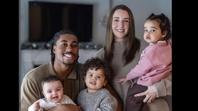 Ivey's remarks about NBA Pride events spark controversy, influencing interest in his family and relationship with wife, Caitlyn Newton. (Caitlyn Newton Instagram ) Ivey's remarks about NBA Pride events spark controversy, influencing interest in his family and relationship with wife, Caitlyn Newton. (Caitlyn Newton Instagram )