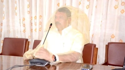 దోమ తెరతో ఎమ్మెల్యే సుధీర్ రెడ్డి దోమ తెరతో ఎమ్మెల్యే సుధీర్ రెడ్డి