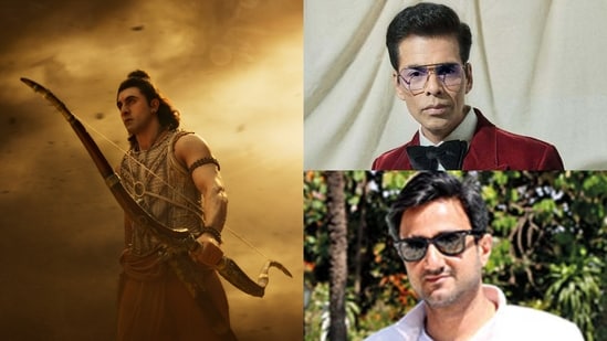 Ranbir Kapoor's Lord Rama look stuns Karan Johar and Siddharth Anand.