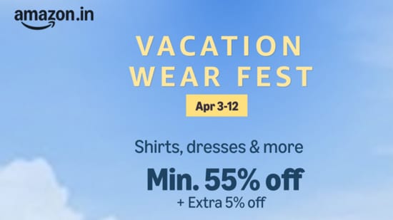 Amazon Vacation Wear Fest is live! Get stylish picks from top brands