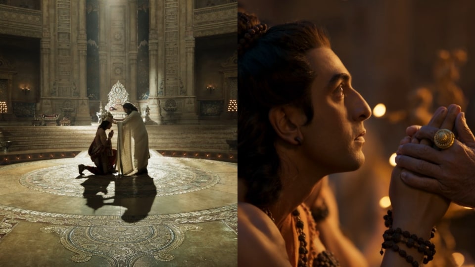 An emotional Rama during his exile. An emotional Rama during his exile.