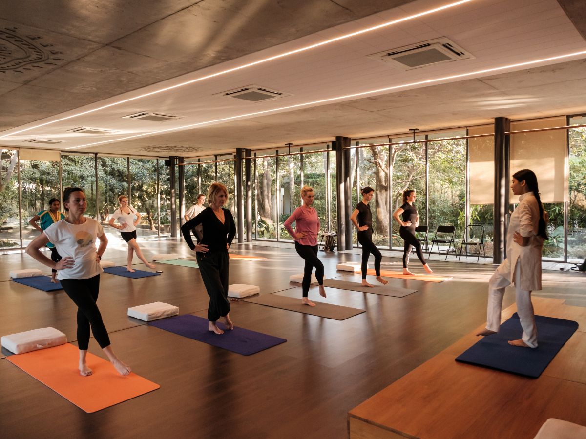 Early morning yoga sessions offered at Raga Svara. (Raga Svara) Early morning yoga sessions offered at Raga Svara. (Raga Svara)
