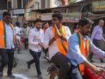 BJP leader K Annamalai campaigning in Mumbai in January 2026.