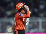 Abhishek Sharma was dismissed for 48 against KKR.