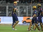 Cameron Green (L) walks back to the pavilion after his dismissal against SRH on Thursday. Cameron Green (L) walks back to the pavilion after his dismissal against SRH on Thursday.