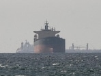 Cargo ships in the Gulf near the Strait of Hormuz. (Reuters File)