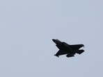 An F-35 fighter jet flies over Evenes air base. (Representational)