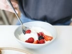 Greek yoghurt with berries could be a good alternative to a standard Acai bowl.
