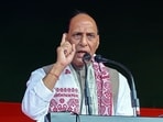Defence minister Rajnath Singh 