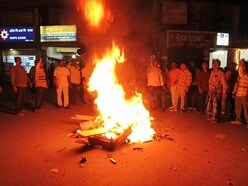 রাজ্যজুড়ে অনুমতি ছাড়া মিছিল-জমায়েতে নিষেধাজ্ঞা জারি করা হয়েছে। 