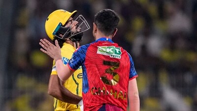 Yuzvendra Chahal was the pick of the bowlers for Punjab, maintaining excellent lines and lengths and not letting batters get away. He also took the crucial wicket of set Ruturaj Gaikwad. (PTI)