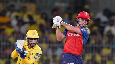 After his star turn on debut, Cooper Connolly showed he isn't a flash in the pan. Another terrific innings, keeping momentum going through the middle overs to score 36(22). (PTI)