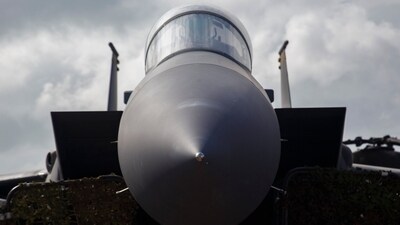 Two US officials quoted by Reuters said the aircraft was an F-15E fighter jet, which has two seats: one for a pilot and the second for a weapons systems officer. (Bloomberg File) Two US officials quoted by Reuters said the aircraft was an F-15E fighter jet, which has two seats: one for a pilot and the second for a weapons systems officer. (Bloomberg File)