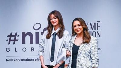 A conversation with Gauri Khan and Ananya Panday. (NIF Global) A conversation with Gauri Khan and Ananya Panday. (NIF Global)