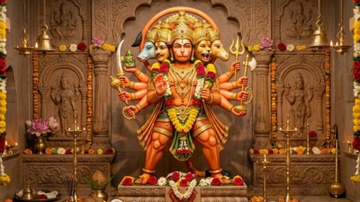 వాస్తు ప్రకారం పంచముఖి హనుమాన్ విగ్రహాన్ని ఏ దిశలో పెడితే మంచిది? వాస్తు ప్రకారం పంచముఖి హనుమాన్ విగ్రహాన్ని ఏ దిశలో పెడితే మంచిది?