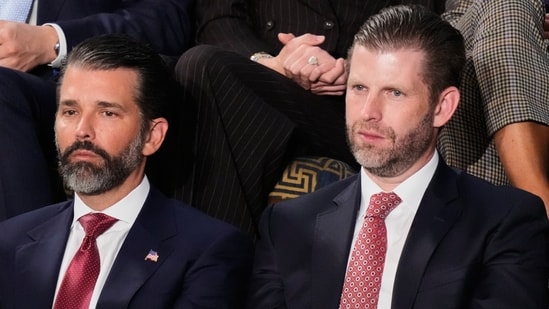 Donald Trump Jr. and Eric Trump (AP)