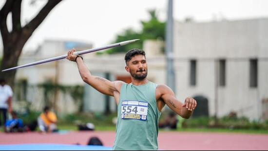 Tejaswin Shankar. (HT Photo.)