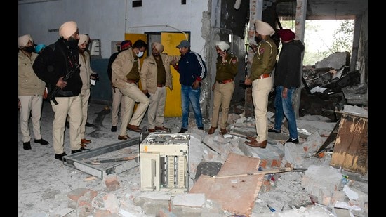 The blast on December 23, 2021, had killed the bomber, who was a dismissed Punjab cop, and injured five others. (HT File)