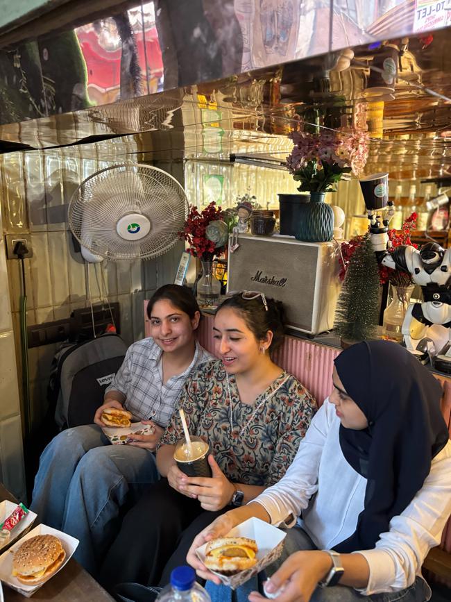 Cafe Unbound in Satya Niketan is a go-to spot for milkshakes and burgers. Cafe Unbound in Satya Niketan is a go-to spot for milkshakes and burgers.