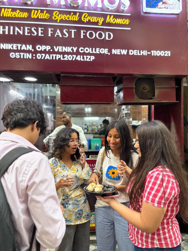 Mom Hand Momos has built a steady following for its momos. Mom Hand Momos has built a steady following for its momos.