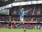 Erling Haaland powered Manchester City to a 4-0 win over Liverpoo