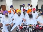 Daduwal also said that since a case related to the institute was pending before the Punjab and Haryana high court, it would soon be resolved legally and brought under HSGMC management. (HT Photo) Daduwal also said that since a case related to the institute was pending before the Punjab and Haryana high court, it would soon be resolved legally and brought under HSGMC management. (HT Photo)