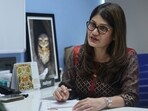 Dr Swati Pradhan speaks with a patient about the Mounjaro injection for weight loss procedures at a clinic in Mumbai, India, March 31, 2026.