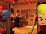 In Roadside Research, aliens posing as humans must man a gas station.