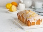 Eggless Healthy Lemon Loaf Cake Recipe