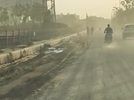 Locals allege weak enforcement, irregular cleaning; authorities cite ongoing inspections and measures to curb pollution in fast-developing area. (HT)