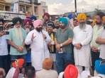 Minister Harjot Singh Bains, who is MLA from Anandpur Sahib, rushed to the spot and held detailed talks with protesters to defuse the situation.However, he warned that if the Himachal Pradesh government failed to roll back the entry tax, Punjab would consider imposing a reciprocal tax in response. (HT Photo) Minister Harjot Singh Bains, who is MLA from Anandpur Sahib, rushed to the spot and held detailed talks with protesters to defuse the situation.However, he warned that if the Himachal Pradesh government failed to roll back the entry tax, Punjab would consider imposing a reciprocal tax in response. (HT Photo)
