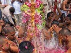 వైభవంగా ఒంటిమిట్ట శ్రీ కోదండరాముడి చక్రస్నానం