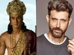 Ranbir Kapoor as Rama from Ramayana, Hrithik Roshan
