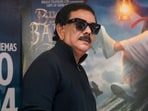 Director Priyadarshan poses during the promotion of his upcoming film Bhoot Bangla.