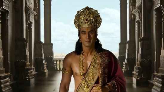 Ranbir Kapoor plays Rama in Nitesh Tiwari's Ramayana films.