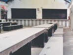 An empty canteen seen at one of the institutions in Delhi. (HT)