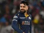 Gujarat Titans' spinner Rashid Khan. (AFP)