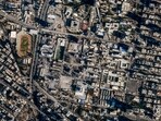 A satellite image shows Iran's Law Enforcement Command (FARAJA) in Tehran, Iran, March 3, 2026, amid the US-Israeli conflict with Iran.