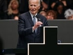 Online rumors suggest Joe Biden may be hospitalized, echoing previous speculation about Donald Trump's health. REUTERS/Jim Vondruska     
