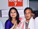 Assam chief minister Himanta Biswa Sarma and his wife Riniki Bhuyan Sharma threatened legal action against Congress' Pawan Khera for defamation.