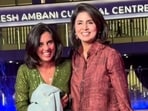 Neetu Kapoor finds her 'twin sister' at NMACC gala.
