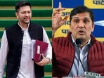 Raghav Chadha has deleted all posts critical of centre, claims AAP. (PTI/ANI)