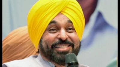 Chief minister Bhagwant Mann on Sunday ordered the transfer of all staff at the Kot Shamir police post in Bathinda after a sarpanch alleged police inaction against drug peddlers. (@msisodia X)