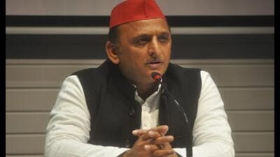 Samajwadi Party chief Akhilesh Yadav. (HT file)