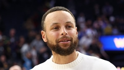 Golden State Warriors guard Stephen Curry after the game against the Cleveland Cavaliers on April 2. (IMAGN IMAGES via Reuters Connect)
