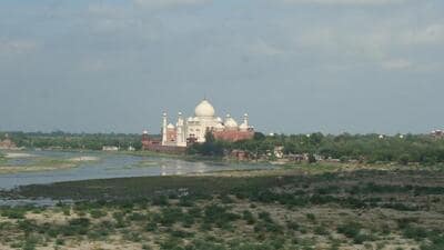 The Taj Trapezium Zone was created over concerns regarding industrial pollution affecting the Taj Mahal. (File) The Taj Trapezium Zone was created over concerns regarding industrial pollution affecting the Taj Mahal. (File)