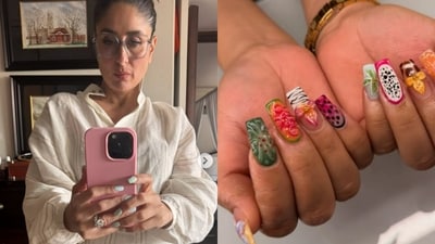Square nails are having a main character moment