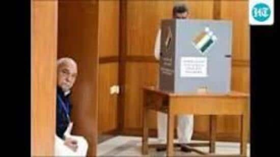 Polling for the two Rajya Sabha seats in Haryana was held on March 16. (HT Photo for representation)